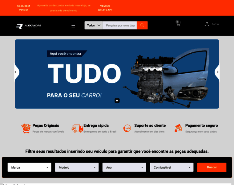Ralexandrepecas.com.br thumbnail
