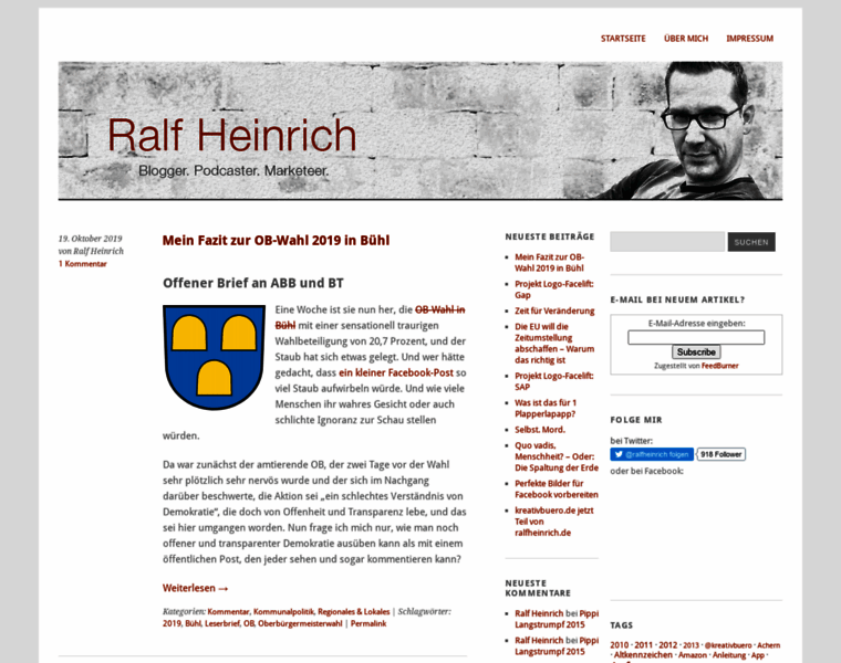 Ralfheinrich.de thumbnail