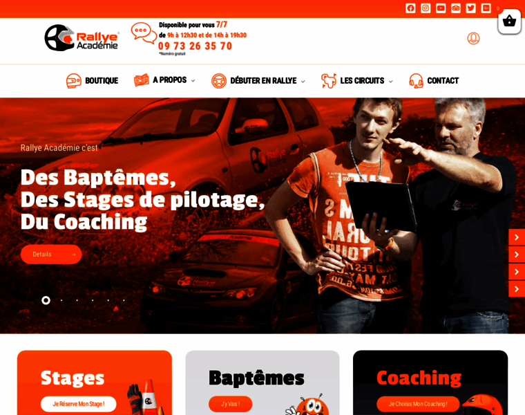 Rallyeacademie.com thumbnail Rallyeacademie.com thumbnail