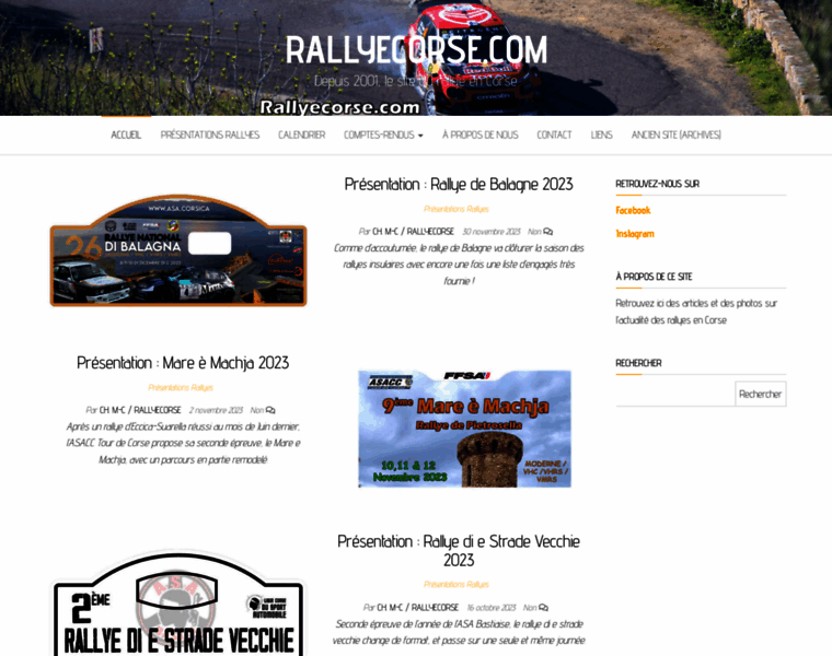 Rallyecorse.com thumbnail