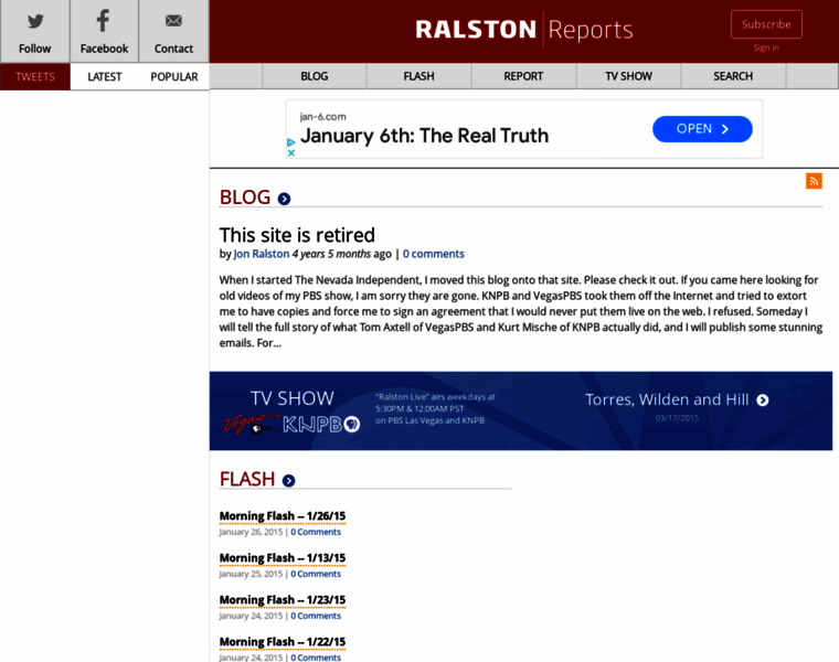 Ralstonreports.com thumbnail