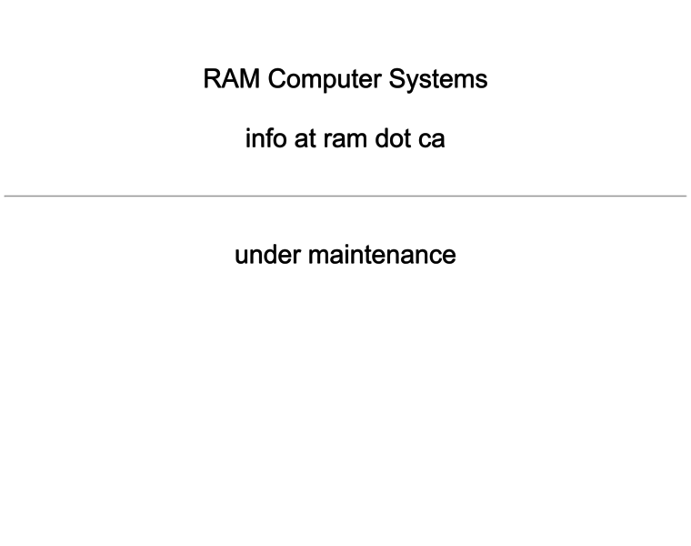 Ram.ca thumbnail