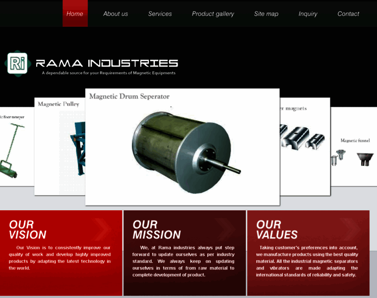 Ramaindustries.co.in thumbnail
