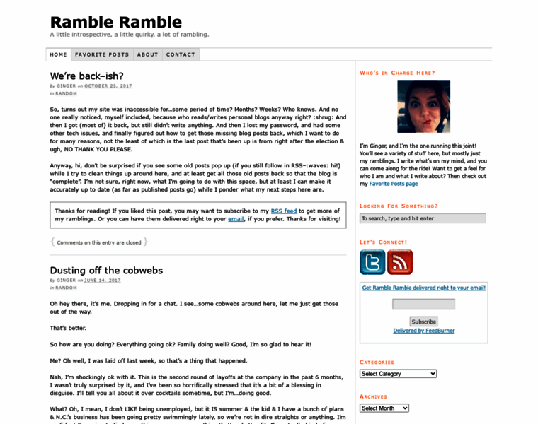 Rambleramble.com thumbnail