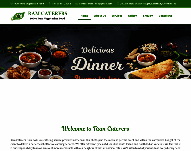 Ramcaterers.in thumbnail