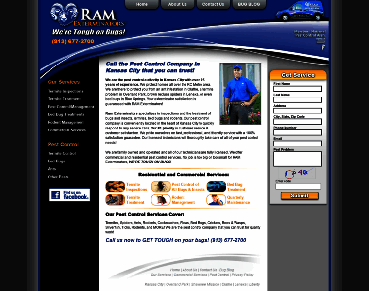 Ramexterminators.com thumbnail