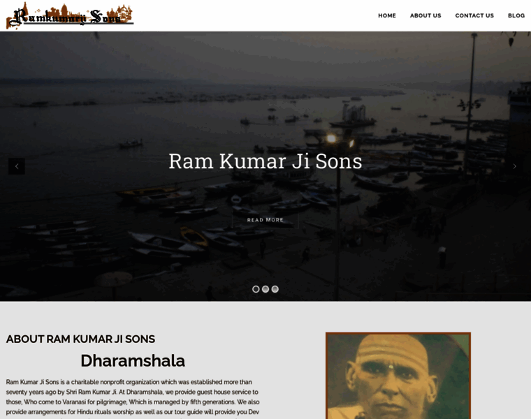 ramkumarjisons.com at WI. Dharamshala in Varanasi | Ram Kumar Ji Sons ...