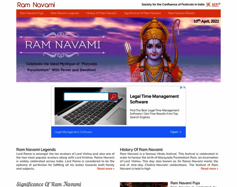 Ramnavami.com thumbnail