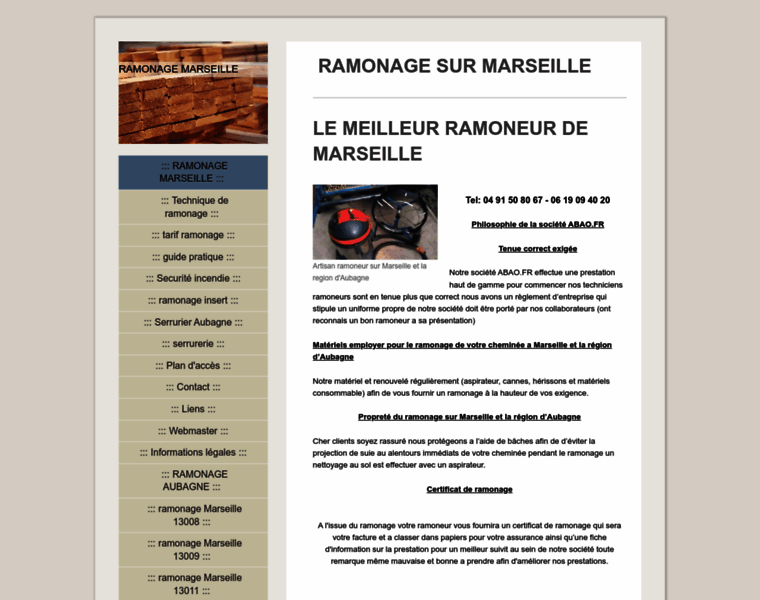 Ramonage-marseille.fr thumbnail