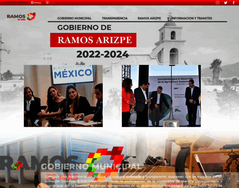 Ramosarizpe.gob.mx thumbnail