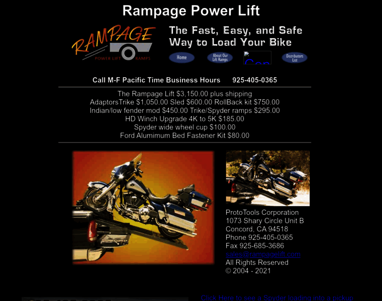 Rampagelift.com thumbnail