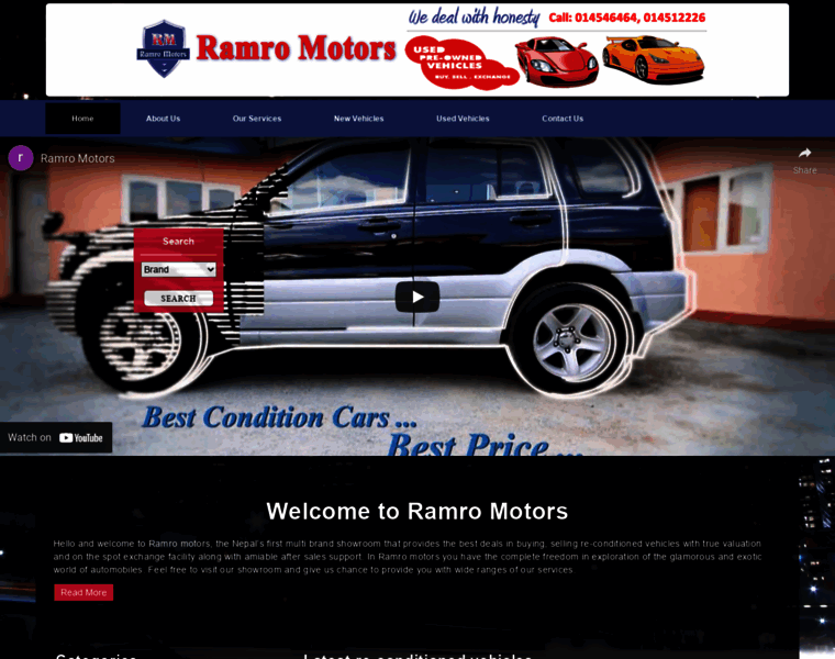 Ramromotors.com.np thumbnail
