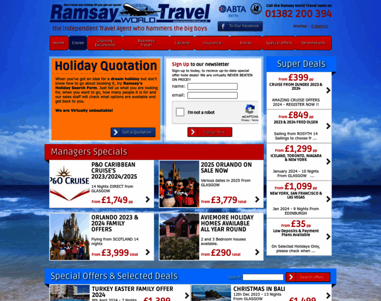 Ramsayworldtravel.co.uk thumbnail