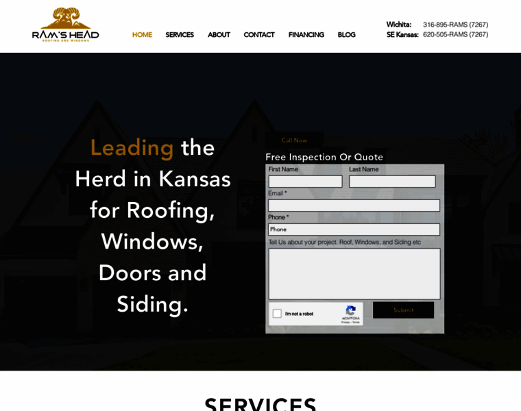 Ramsheadroofing.com thumbnail