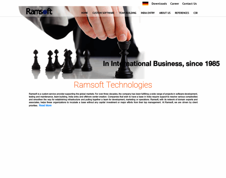 Ramsoftech.com thumbnail