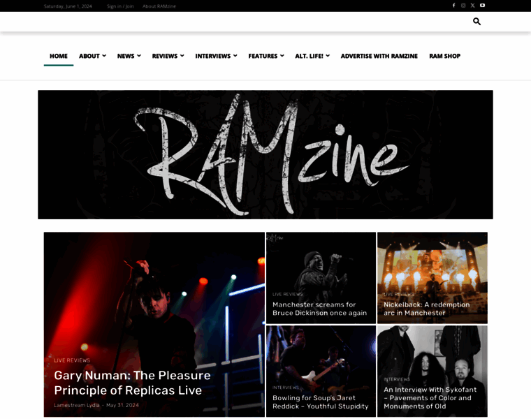 Ramzine.co.uk thumbnail