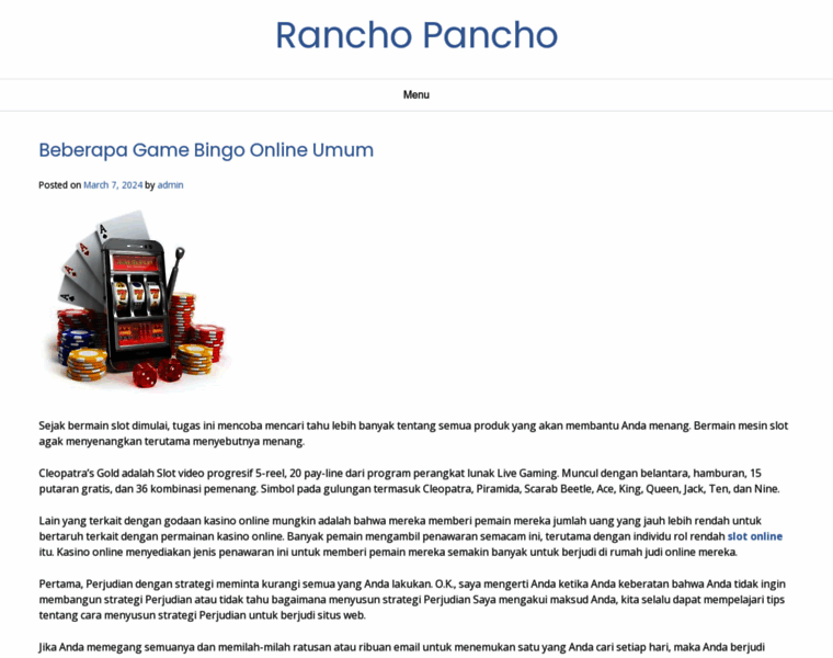 Ranchopancho.co.uk thumbnail