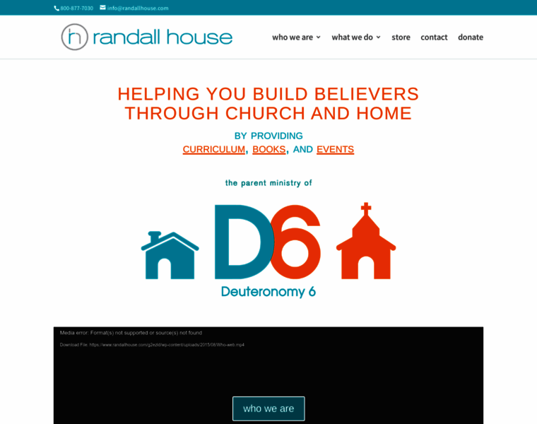 Randallhouse.com thumbnail