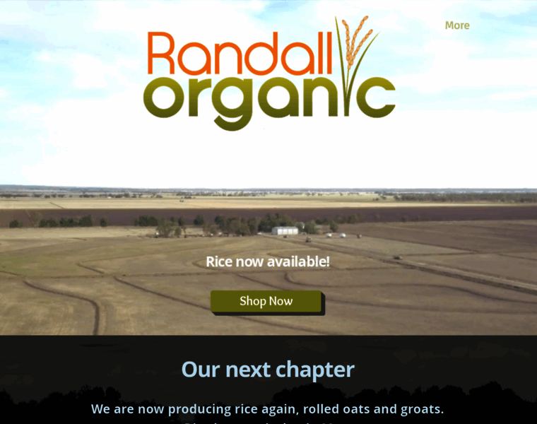 Randallorganic.com thumbnail
