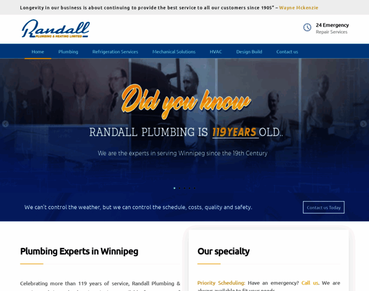 Randallplumbing.ca thumbnail