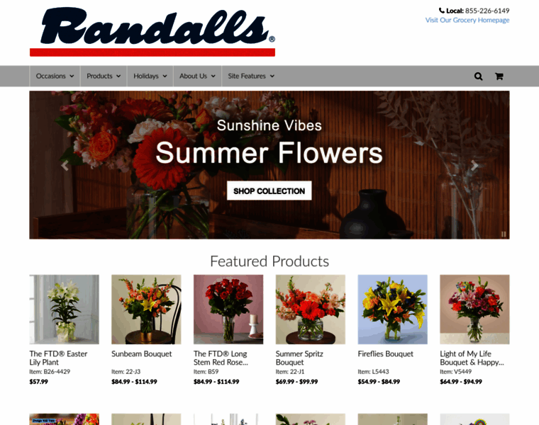 Randallsflowers.com thumbnail