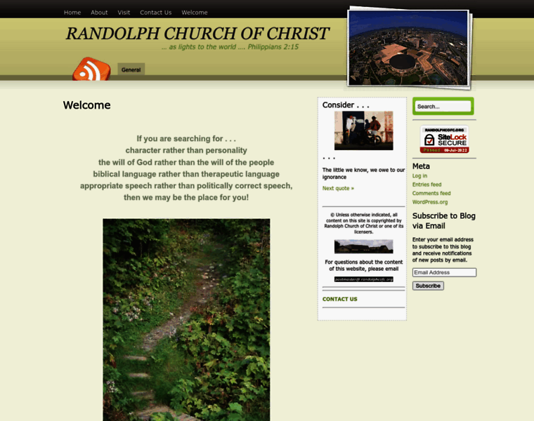 Randolphcofc.org thumbnail