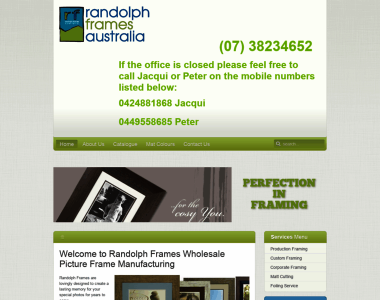 Randolphframes.com.au thumbnail