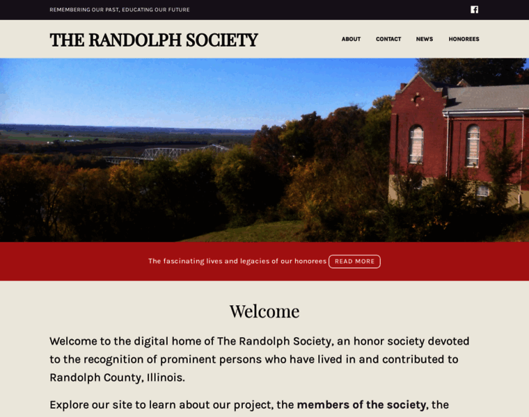 Randolphsociety.org thumbnail