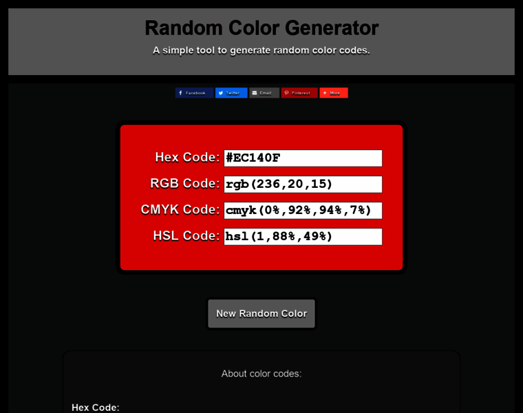 Random-color-generator.com thumbnail