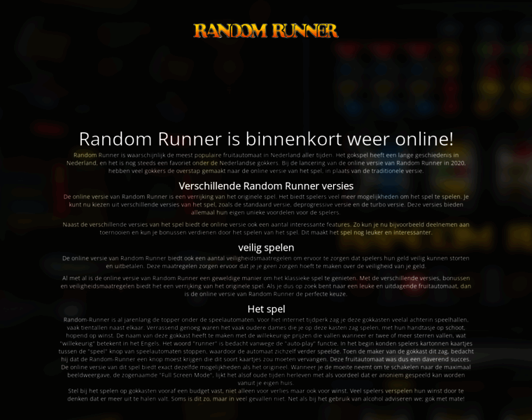 Random-runner.com thumbnail