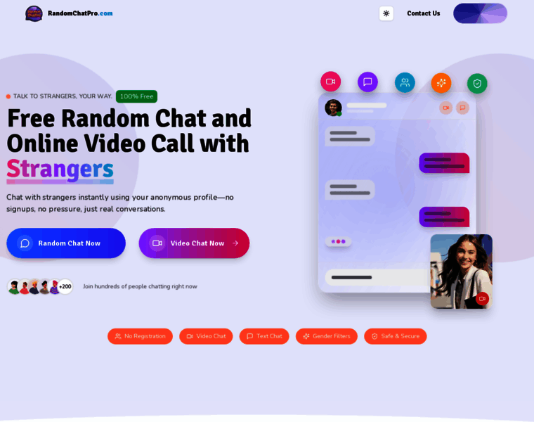 Randomchatpro.com thumbnail