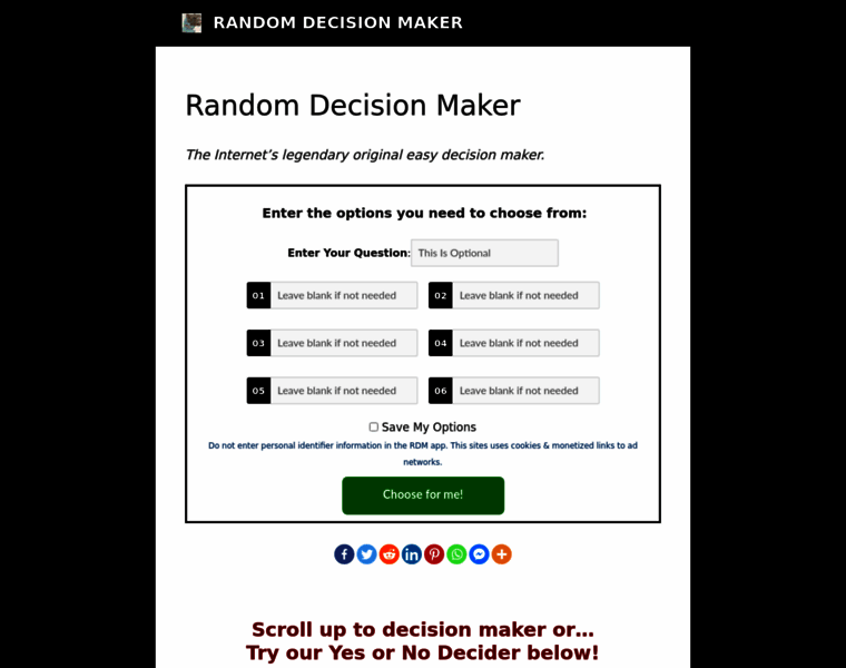 Randomdecisionmaker.com thumbnail