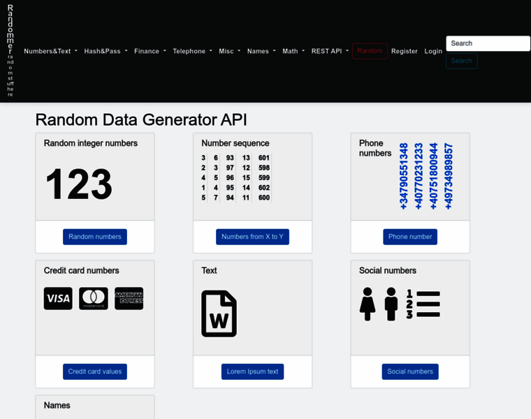 Randommer.io thumbnail
