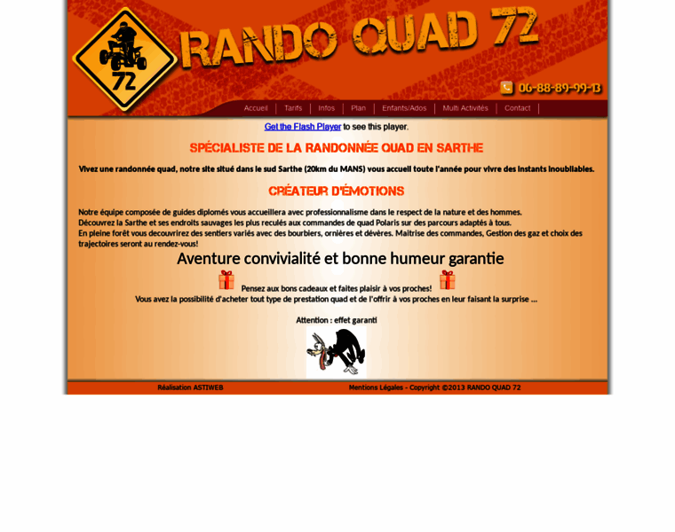 Randoquad72.fr thumbnail