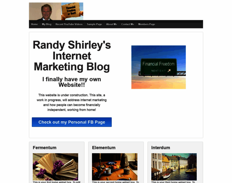 Randy-shirley.com thumbnail