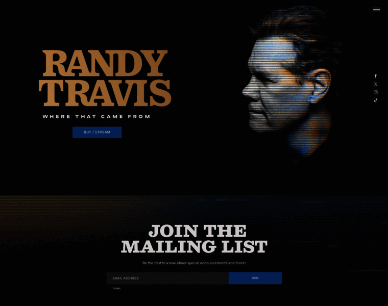 Randytravis.com thumbnail