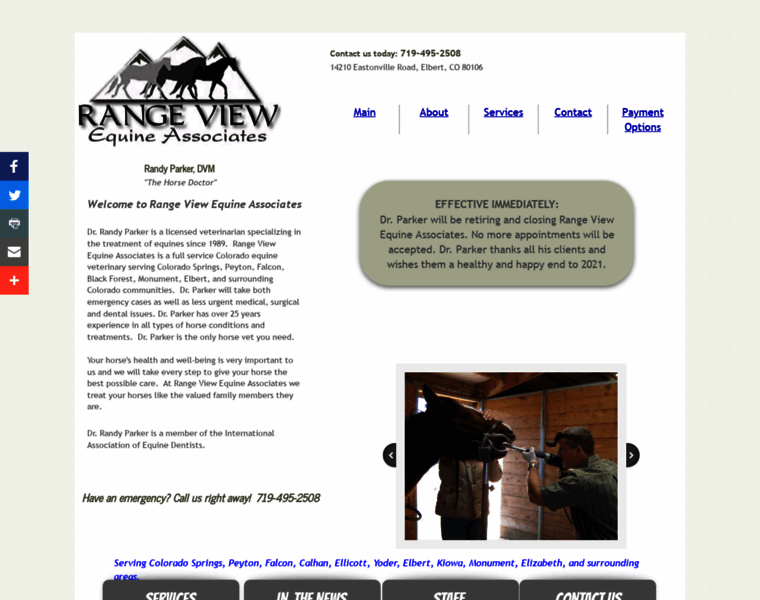 Rangeviewequine.com thumbnail