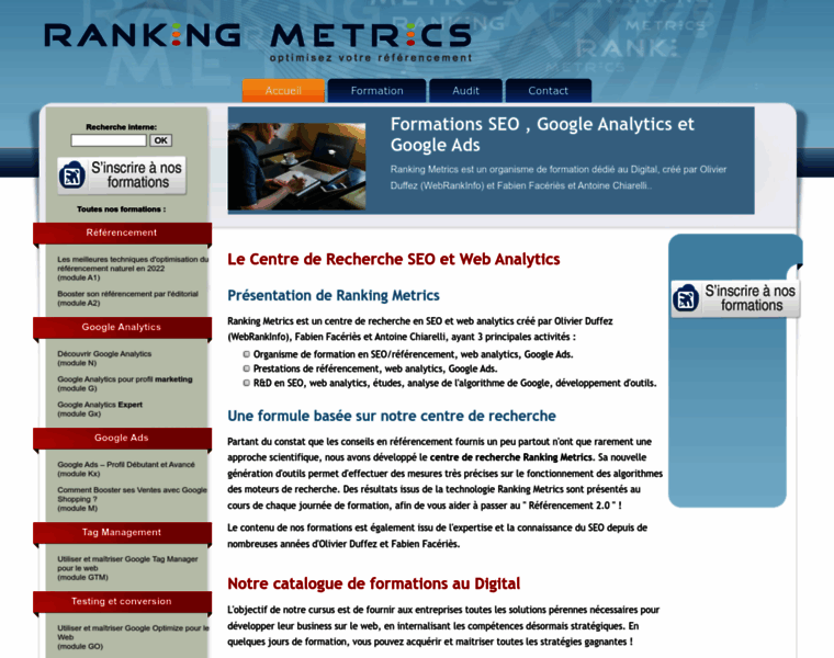 Ranking-metrics.fr thumbnail