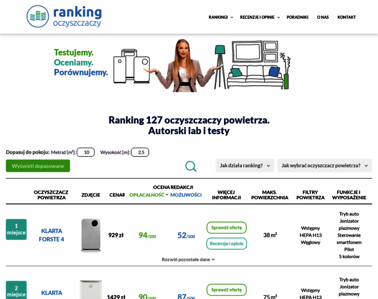 Ranking-oczyszczaczy.pl thumbnail