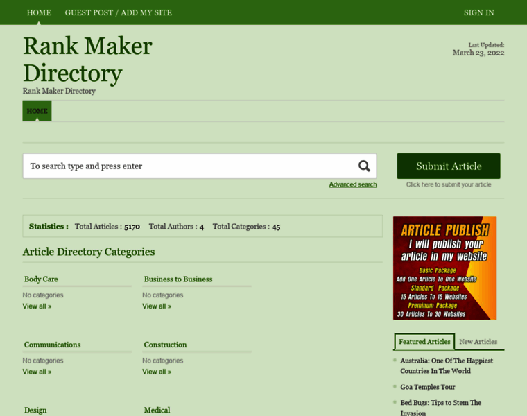 Rankmakerdirectory.com thumbnail