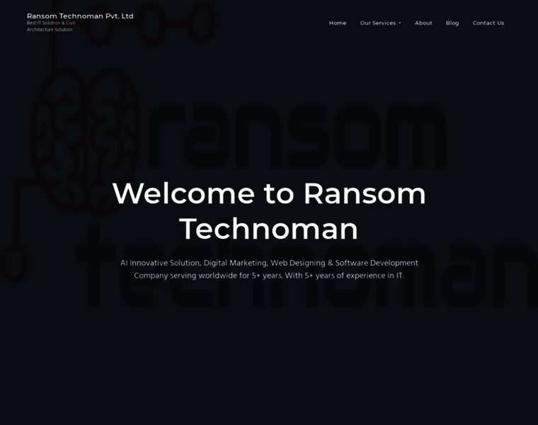 Ransomtechnoman.com thumbnail