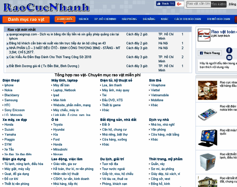 Raocucnhanh.com thumbnail