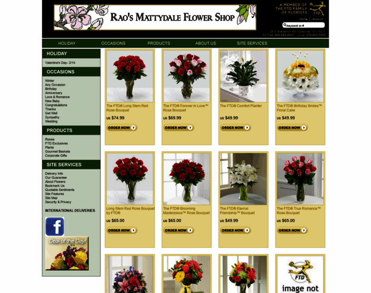 Raosmattydaleflowers.com thumbnail