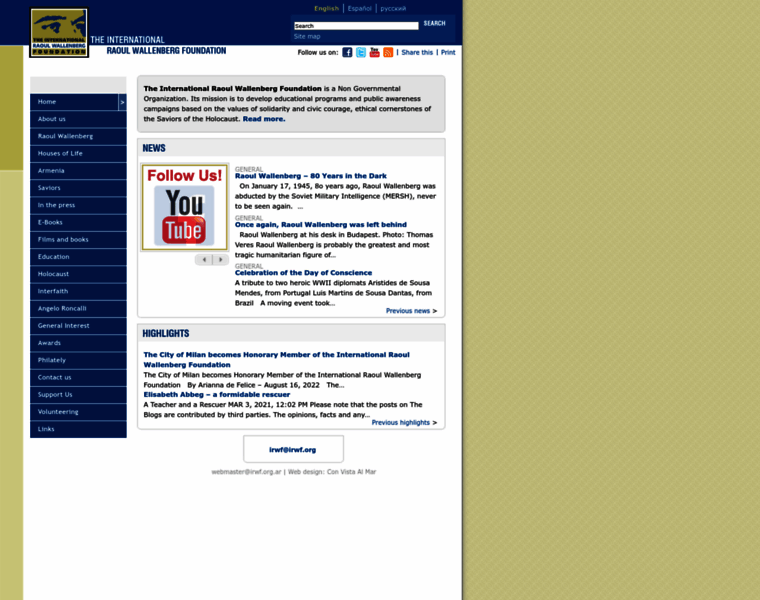 Raoulwallenberg.net thumbnail Raoulwallenberg.net thumbnail