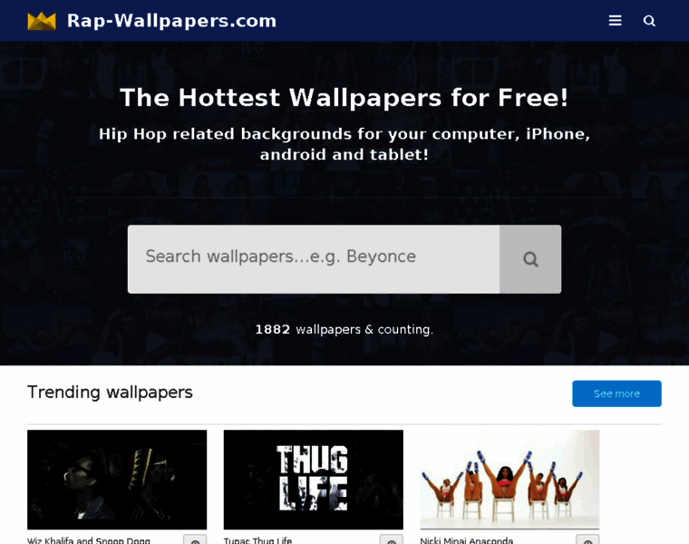 Rap-wallpapers.com thumbnail