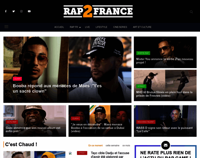 Rap2france.com thumbnail