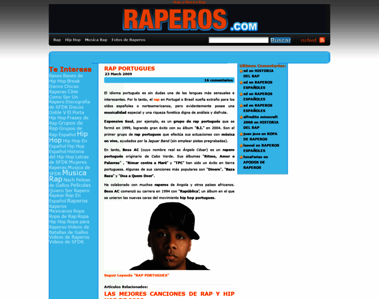 Raperos.com thumbnail