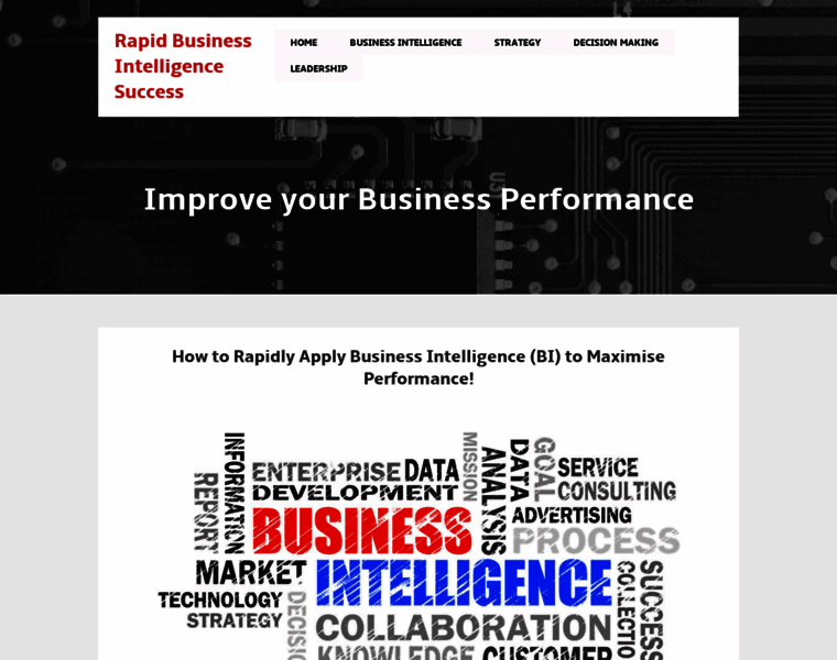 Rapid-business-intelligence-success.com thumbnail