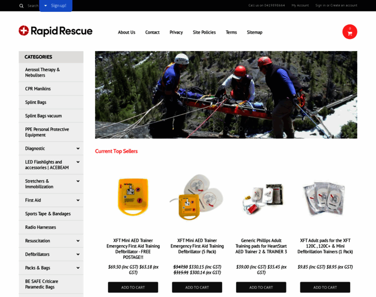 Rapid-rescue.com.au thumbnail