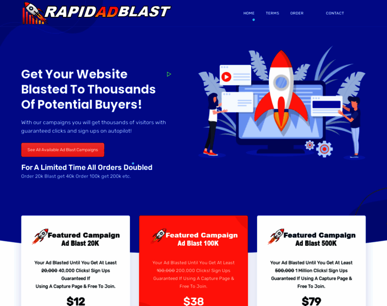 Rapidadblast.com thumbnail